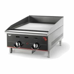 Gas Griddles Vollrath 936GGT Cayenne Heavy Duty Countertop Griddle With Thermostatic Controls 36"
