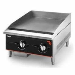 Gas Griddles Vollrath 948GGT Cayenne Heavy Duty Countertop Griddle With Thermostatic Controls 48"