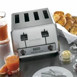 Pop- Up Toasters Waring WCT800RC Commercial Heavy Duty 4-Slot Toaster 1800W