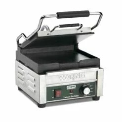 Panini Press Waring WFG150 Commercial Compact Italian-Style Flat Grill