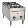 Commercial Hot Plates Wells H2412G Instant-on Gas Hotplate With Double Burner