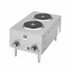 Commercial Hot Plates Wells H63/208/240V Spiral Double Burner Electric Hotplate With 4"High Legs