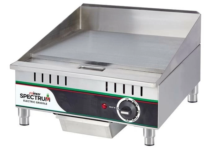 Electric Griddles Winco EGD-16M Spectrum Electric Countertop Griddle, 16" 3 Electric Griddles Winco EGD-16M Spectrum Electric Countertop Griddle, 16"