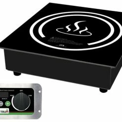 Induction Ranges Winco EIDS-18 Spectrum Commercial Electric Drop-In Induction Cooker, 120V