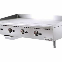 Gas Griddles Winco NGGD-48M Spectrum Countertop Gas Griddle 48", Natural/LP