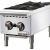 Commercial Hot Plates Winco NGHP-2 Spectrum Gas 2-Burner Hotplate 12", Natural/LP -Nemco Shop Winco NGHP 2 Spectrum Gas 2 Burner Hotplate 12 quot Natural LP 307852 large